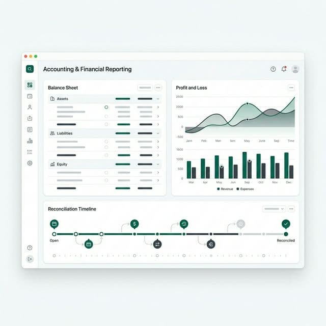 Accounting & financial reporting
