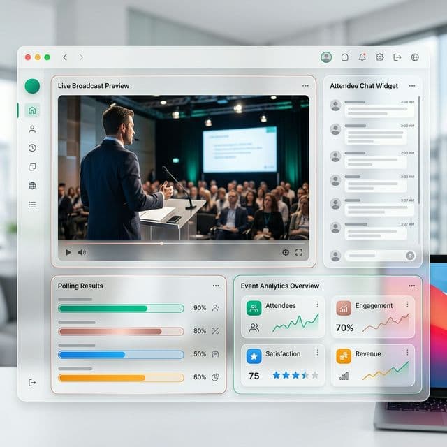 Webinar & event systems